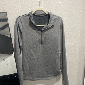 Nike Dri-FIT Heather Gray Top